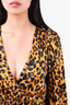Ronny Kobo Leopard Printed Mini Dress Size XS