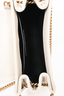 Saint Laurent 2023 Cream Leather Mini Nolita Bag