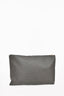 Saint Laurent Black/Brown Monogram Canvas Zip Portfolio Pouch