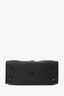 Saint Laurent Black Embossed Trim Leather Downtown Baby Cabas Tote with Strap