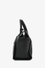 Saint Laurent Black Embossed Trim Leather Downtown Baby Cabas Tote with Strap