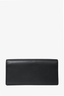 Saint Laurent Black Leather Monogram Cassandre Clutch (As Is)