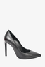 Saint Laurent Black Leather Pointed Toe Heels Size 35