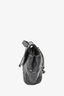 Saint Laurent Black Leather Tri-Quilt College Medium Shoulder Bag SHW