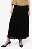 Saint Laurent Black Maxi Skirt Size 38
