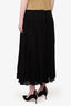 Saint Laurent Black Maxi Skirt Size 38