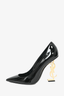 Saint Laurent Black Patent Leather Pumps Size 38