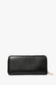 Saint Laurent Black Patent Leather Wallet