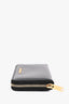 Saint Laurent Black Patent Leather Wallet