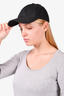 Saint Laurent Black "SL" Baseball Cap Size 57