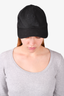 Saint Laurent Black "SL" Baseball Cap Size 57
