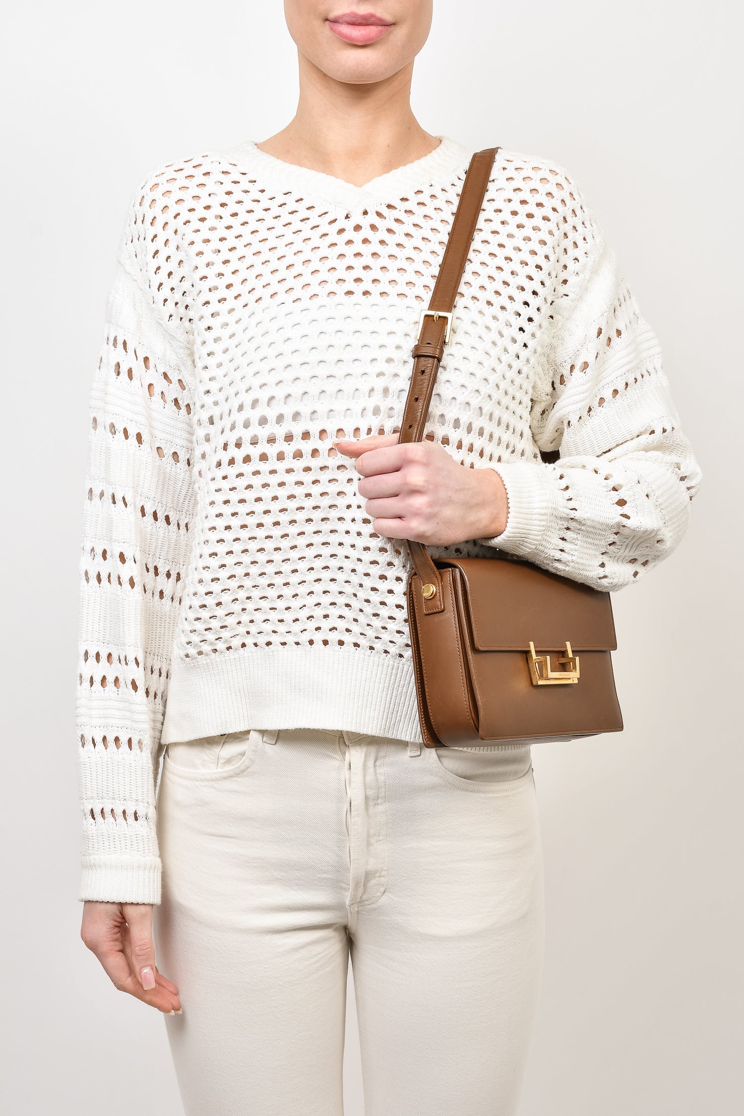 Lulu small brownショルダーバッグMB509-121 Lulu small brownショルダーバッグMB509-121 - メルカリ