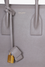 Saint Laurent Grey Leather Small Sac de Jour Top Handle with Strap