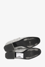 Saint Laurent Silver Glitter Mary Janes Size 37.5