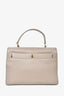 Saint Laurent Taupe Leather 'Muse Two' 2 Way Bag with Shoulder Strap