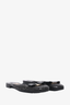 Salvatore Ferragamo Black Leather 'Emile' Mules Size 7