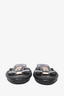 Salvatore Ferragamo Black Leather 'Emile' Mules Size 7