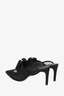 Salvatore Ferragamo Black Polka Dot Mesh Zelda Mules Size 6