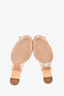 Salvatore Ferragamo Nude Patent Leather Heels Size 9