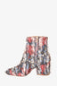 Salvatore Ferragamo Tweed Heeled Boots Size 9