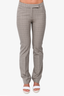 Sandro Grey Check Trousers Size 40