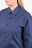 Sandro Navy Button  Down Top Size 40 Mens