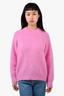 Sandro Pink Mohair Blend Sweater Size 3
