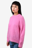 Sandro Pink Mohair Blend Sweater Size 3