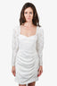Self-Portrait White Lace Corset Dress Size 6 US