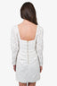 Self-Portrait White Lace Corset Dress Size 6 US