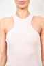 Seroya Pink Ribbed Knit Sleeveless Racerback Maxi Dress Size XS