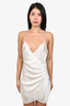 Seroya White Silk Tank Dress Size M