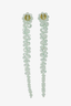 Simone Rocha Mint Green Crystal Drop Earrings