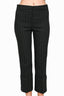 Smythe Black Pinstripe Double Breasted Gold Button Detail Blazer and Trouser Size 4