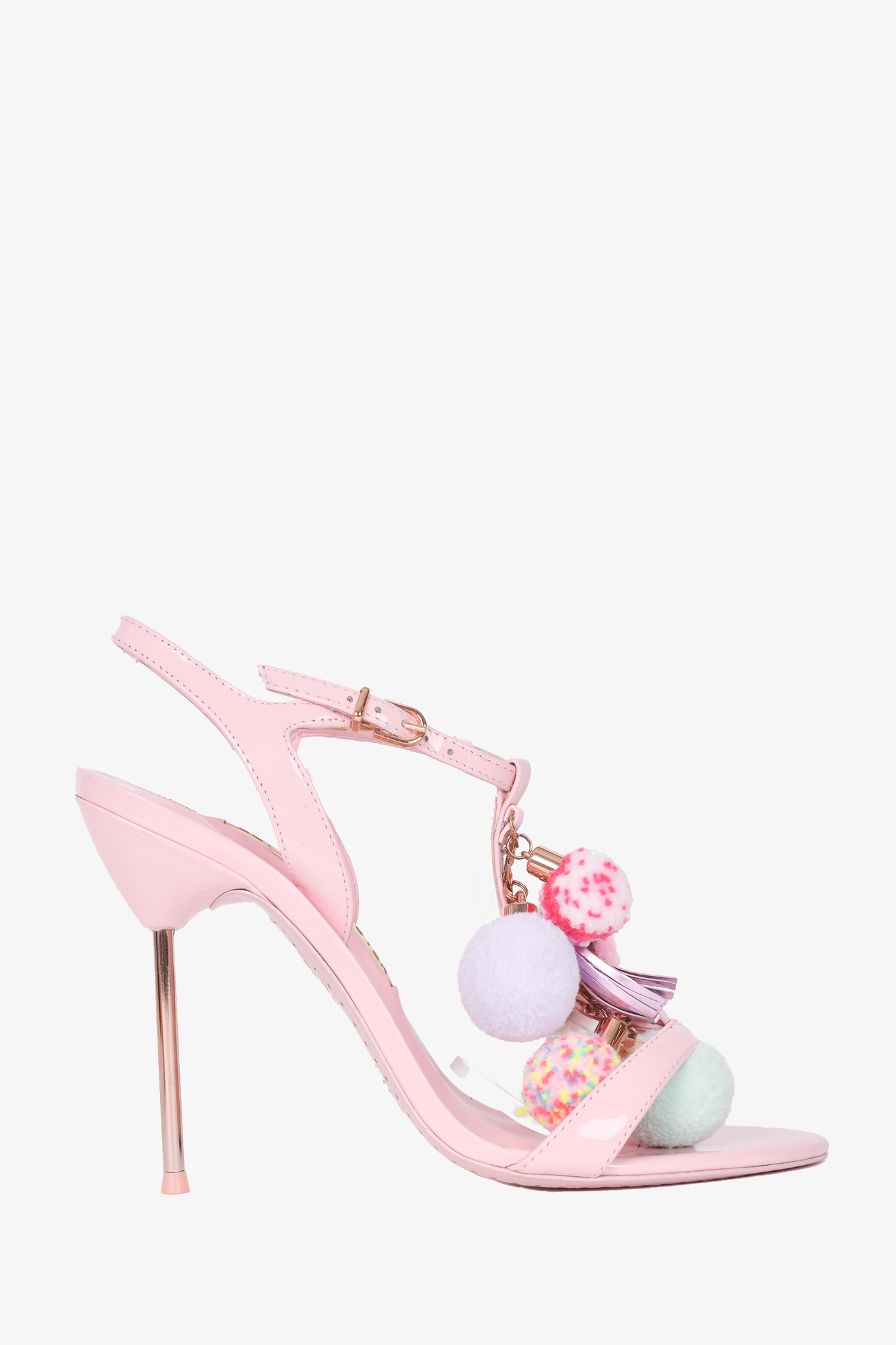 Pink 2025 wrap sandals