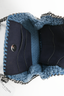 Stella McCartney Blue Crochet Mini Crochet Falabella Tote