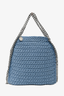 Stella McCartney Blue Crochet Mini Crochet Falabella Tote