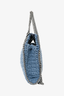 Stella McCartney Blue Crochet Mini Crochet Falabella Tote