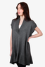 Stella McCartney Grey Wool/Silk Sleeveless Tunic Size 40