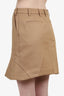 Stella McCartney Tan Trouser Style Mini Skirt Size 38