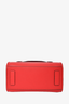 Strathberry Red Leather Mini Handle Crossbody Bag