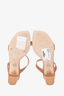 Stuart Weitzman Brown Leather Heeled Sandals Size 8