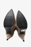 Stuart Weitzman Taupe Suede/Fox Fur Platform Knee High Boots Size 39