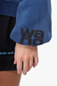 T By Alexander Wang Blue Cotton Hoodie Size XS Mens
