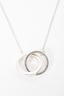 TIffany & Co. Sterling Silver Interlocking Circles Pendant Necklace