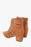 Tabitha Simmons Brown Suede Buckled Ankle Boots Size 40