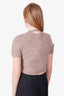 T by Alexander Wang Beige Twinset Hybrid Halter Cardigan Size L