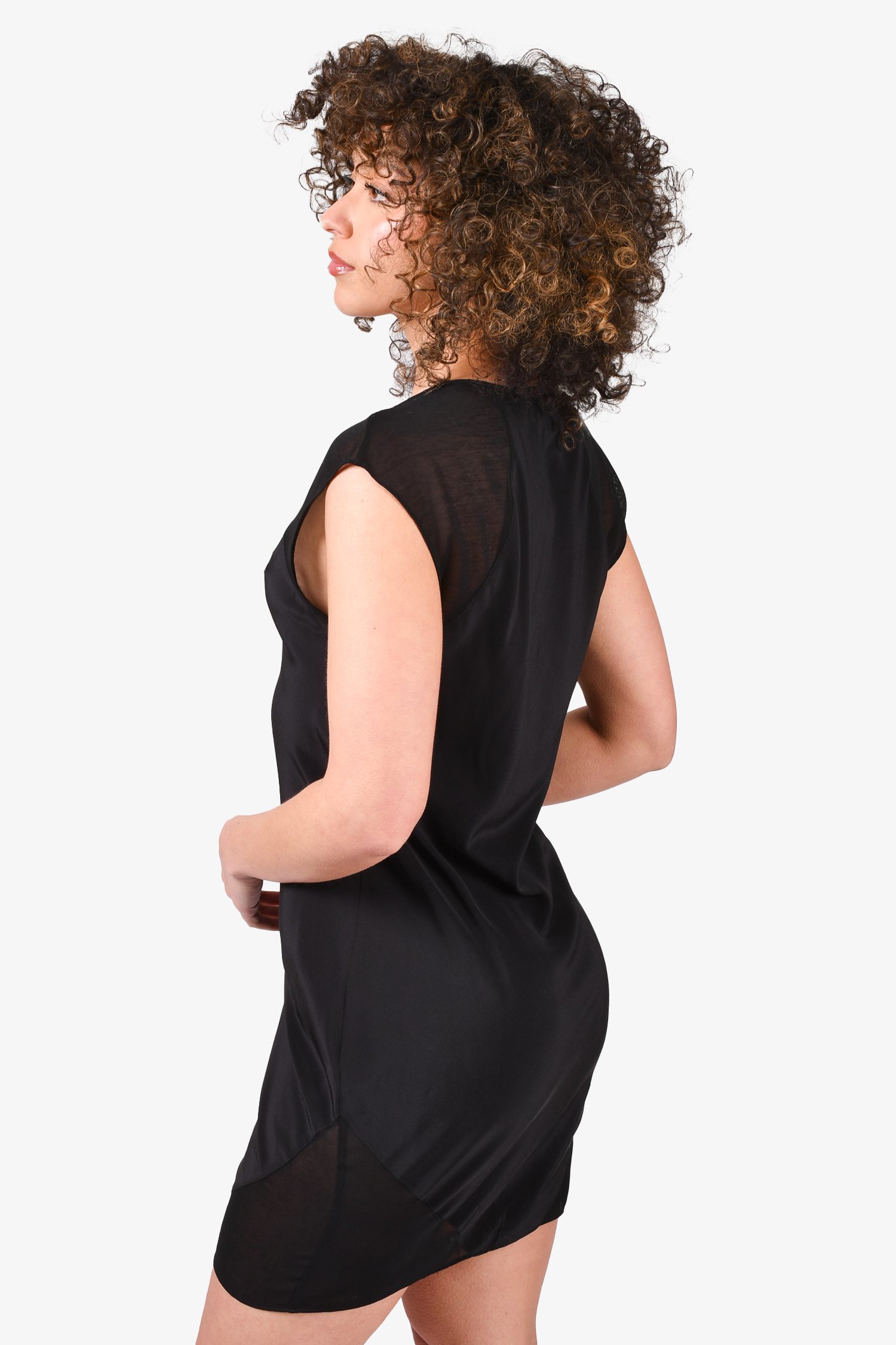 t by alexander wang mesh dress NEW $325 T Alexander Wang Navy Blue Dress Mesh Sheer Decorated Medium
