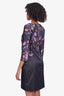 Ted Baker Multicolour Three Quarter Sleeve Floral Dress Size 0