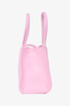 Telfar Pink Faux Leather Small Crossbody Bag